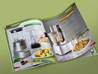 طراحی کاتالوگ محصولات «Cuisinart»